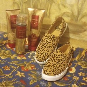 Fierce Fergalicious Cheetah Print Sneakers!*